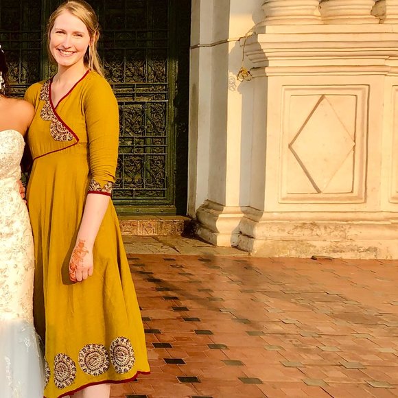 Beautiful and Unique Patchwork dress - Picture 5 of 6